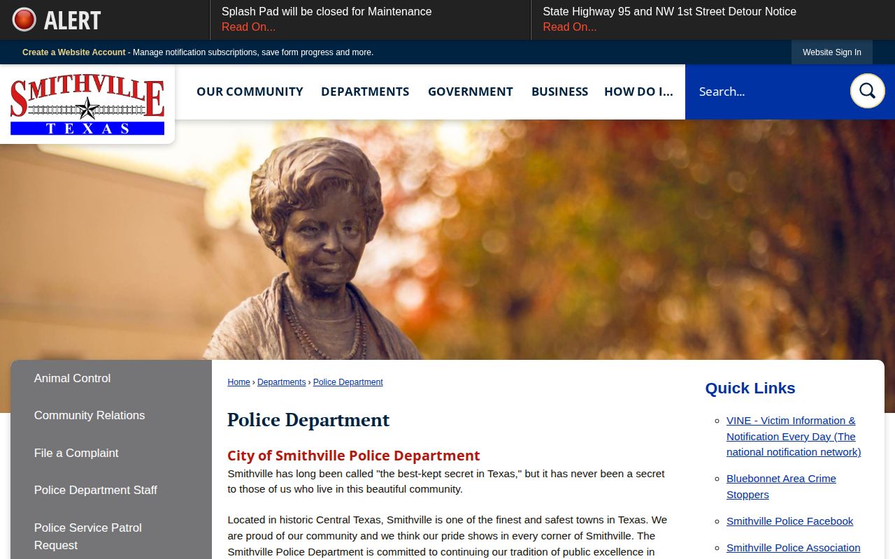 Bastrop County Smithville police source for arrest records